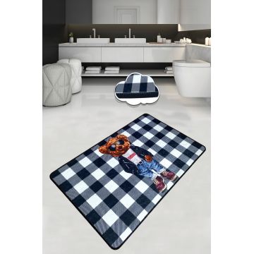Covoras de baie, L'essentiel Maison, Heat (80 x 100), 80x100 cm, Multicolor