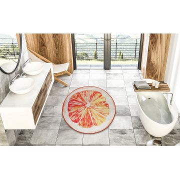 Covoras de baie, L'essentiel Maison, Greyfurt Djt (80 cm), Multicolor