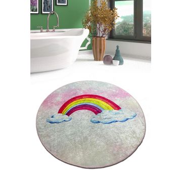 Covoras de baie, L'essentiel Maison, Leno Djt (80 cm), Multicolor