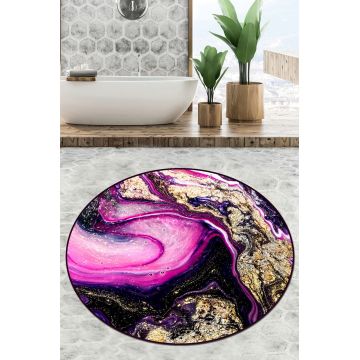 Covoras de baie, L'essentiel Maison, Pastry Djt (80 cm), Multicolor
