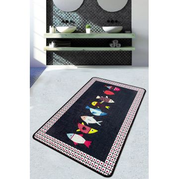 Covoras de baie, L'essentiel Maison, Swing of Fish Djt (70 x 120), 70x120 cm, Multicolor