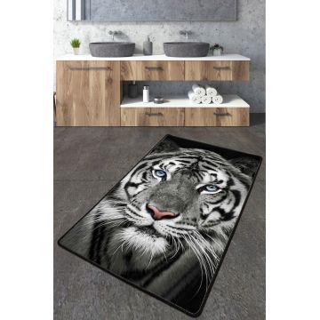 Covoras de baie, L'essentiel Maison, Hunter Djt 80x100, 80x100 cm, Multicolor