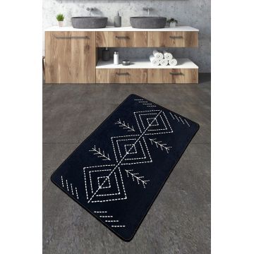 Covoras de baie, L'essentiel Maison, Lau, 70x120 cm, Poliester, Multicolor