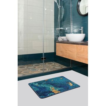 Covoras de baie, L'essentiel Maison, Marbling (40 x 60), 40x60 cm, Multicolor