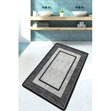 Covoras de baie, L'essentiel Maison, Patra, 70x120 cm, Poliester, Multicolor