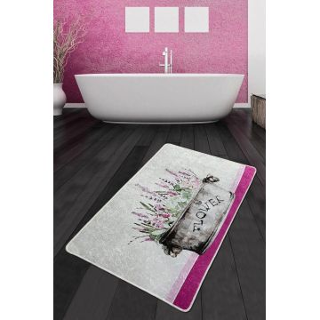 Covoras de baie, L'essentiel Maison, Polipra Djt (70 x 120), 70x120 cm, Multicolor