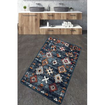 Covoras de baie, L'essentiel Maison, Ressal, 70x120 cm, Multicolor