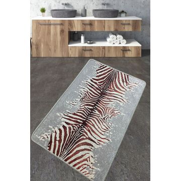 Covoras de baie, L'essentiel Maison, Sevra, 70x120 cm, Poliester, Multicolor