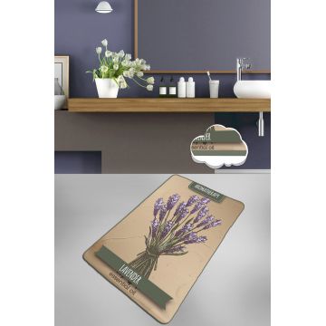 Covoras de baie, L'essentiel Maison, Smell (80 x 100), 80x100 cm, Poliester, Multicolor