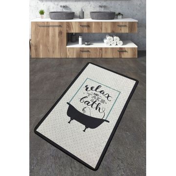 Covoras de baie, L'essentiel Maison, Take A Bath, 70x120 cm, Poliester, Multicolor