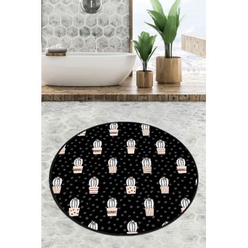 Covoras de baie, L'essentiel Maison, Temperature Circle Djt 80, Multicolor