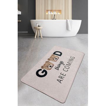 Covoras de baie, L'essentiel Maison, Things Djt (80 x 100), 80x100 cm, Multicolor