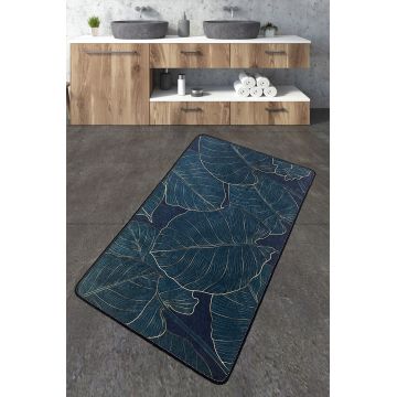 Covoras de baie, L'essentiel Maison, Zeleno, 70x120 cm, Multicolor