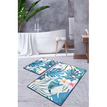 Set covorase de baie, L'essentiel Maison, Exotic, Multicolor
