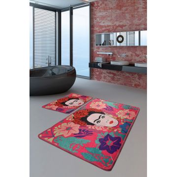 Set covorase de baie, L'essentiel Maison, Frida, Multicolor