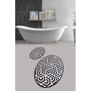 Set covorase de baie, L'essentiel Maison, Line Djt, Multicolor