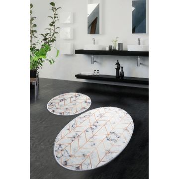 Set covorase de baie, L'essentiel Maison, Morea Djt, Multicolor