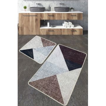 Set covorase de baie, L'essentiel Maison, Phell, Multicolor