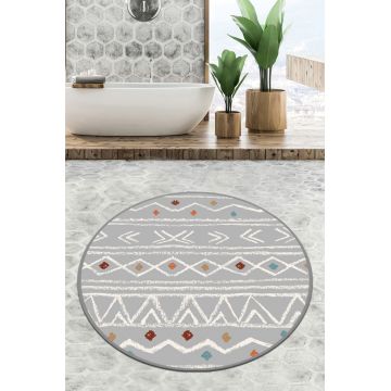 Covoras de baie, L'essentiel Maison, Ballocco Circle Djt 100, Multicolor