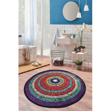Covoras de baie, L'essentiel Maison, Bubble (100), Multicolor