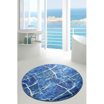 Covoras de baie, L'essentiel Maison, Denim Djt (100 cm), Multicolor