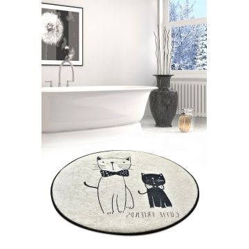 Covoras de baie, L'essentiel Maison, Little Cats Djt, Multicolor