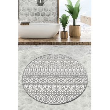 Covoras de baie, L'essentiel Maison, Order Circle Djt 100, Multicolor