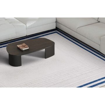 Covor, 45898 Neva, 80x150 cm, Fibre acrilice, Albastru navy