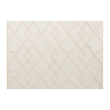 Covor crem lavabil 80x145 cm Lena – Webtappeti