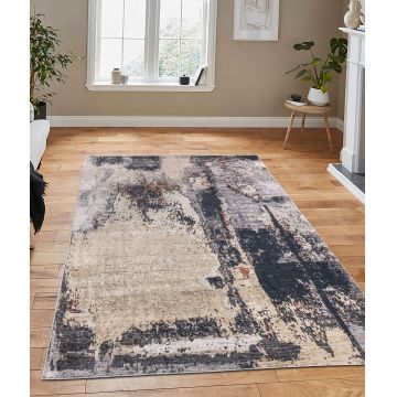 Covor din poliester Digital 4004A047-047 Multicolor