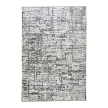 Covor gri 60x110 cm Jaipur – Webtappeti Covor gri 60x110 cm Jaipur – Webtappeti