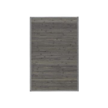 Covor verde/gri din bambus 60x90 cm – Casa Selección ieftin