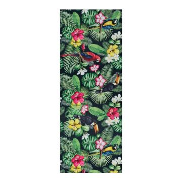 Covor tip traversă verde 52x100 cm Sprinty Tropical – Universal