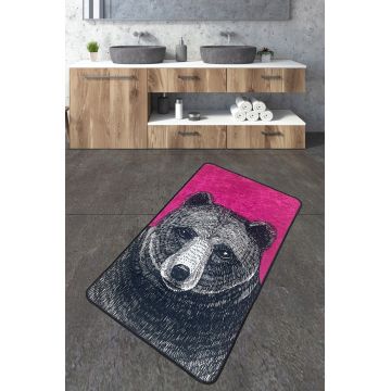 Covoras de baie, L'essentiel Maison, Rincha, Poliester, Multicolor
