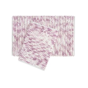 Set covorase de baie 2 piese, Irya Home, Ottova, Bumbac, Lila