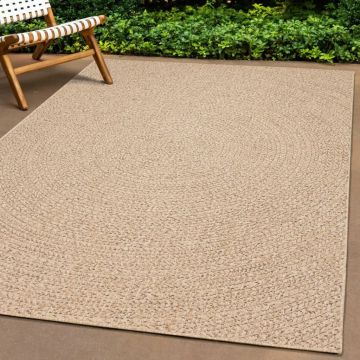 vidaXL Covor 160x230 cm aspect iută pentru interior și exterior