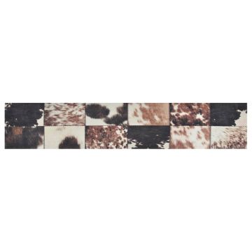 vidaXL Covor de bucătărie lavabil Animal Skin, 60x300 cm, catifea