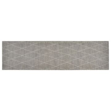 vidaXL Covor de bucătărie lavabil Rhombus, 45x150 cm, catifea