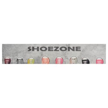 vidaXL Covor de bucătărie lavabil Shoezone, 60x300 cm, catifea