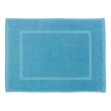 Covoraș de baie albastru din material textil 40x60 cm Zen – Allstar