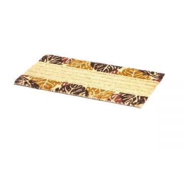 Covoras intrare Raja 40x75 cm design Leaf - Unic Spot Ro