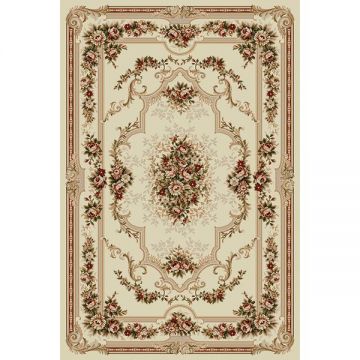 Covor Clasic, Lotos 574, Crem / Bej, 60x110 cm, 1800 gr/mp
