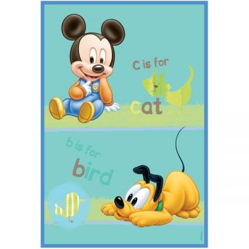 Covor copii Babies Mickey si Pluto model 308 140x200 cm Disney