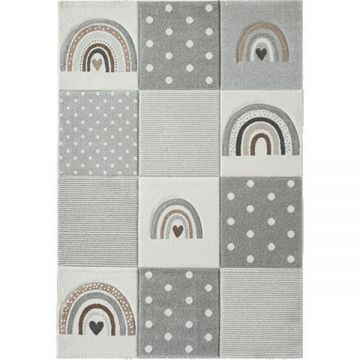 Covor Merinos, Pastel Kids 40049-895- 120 x 170 cm, densitate covor 2.85 KG/m², grosime covor 13 mm, numar noduri pe m² 290000