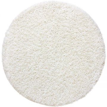 Covor Modern, Fantasy 12500-10, Alb, Rotund, 67x67 cm, 2550 gr/mp
