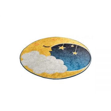 Covor pentru copii Moon, Multicolor, 140cm