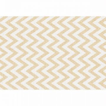 Covor textil bej alb Adisa 67x120 cm