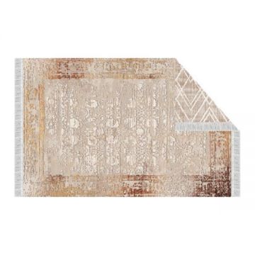 Covor textil bej Nesrin 80x150 cm