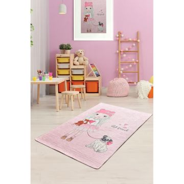 Covor antiderapant pentru copii Best Friend 150x200 cm