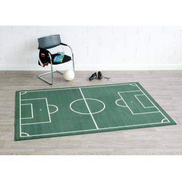 Covor copii tineret PP Fussball verde 80x150